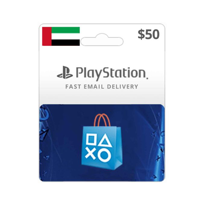 Sony Playstation Network 50 Dollar Card - UAE Only