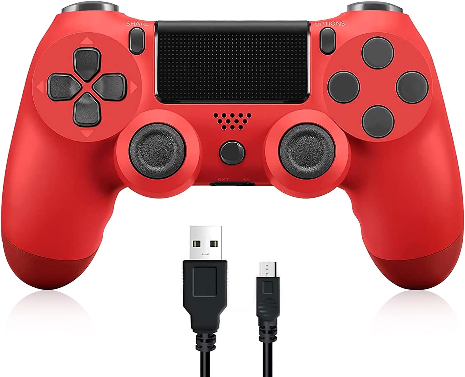 Sony DualShock 4 Wireless Controller- For PlayStation 4 - red