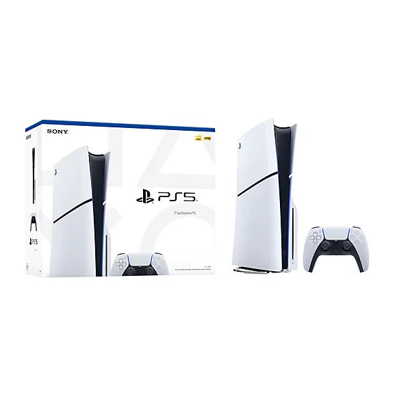 Sony playstation 5 console with wireless controller slim version