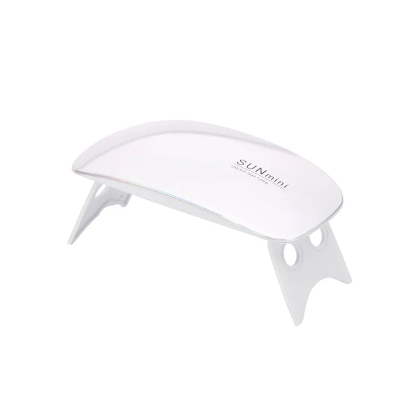 Portable Nail Dryer 6W UV LED Nail Lamp Manicure Apparatus For Gel Nail Polish Nail Art Lamp For Drying Nails Home Use