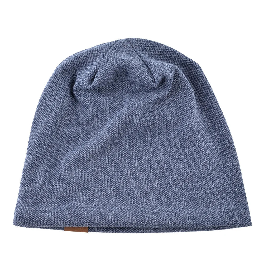 1pcs Warm Knitted Beanie Hat For Men And Women