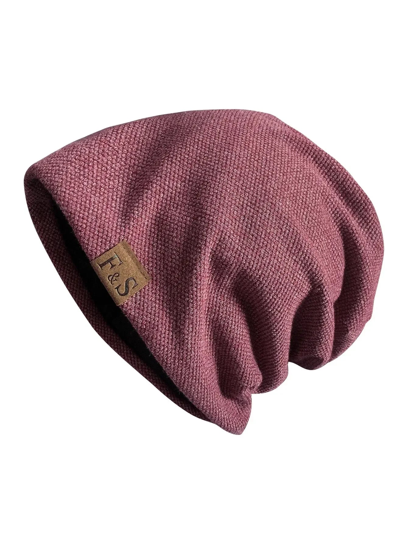 1pcs Warm Knitted Beanie Hat For Men And Women