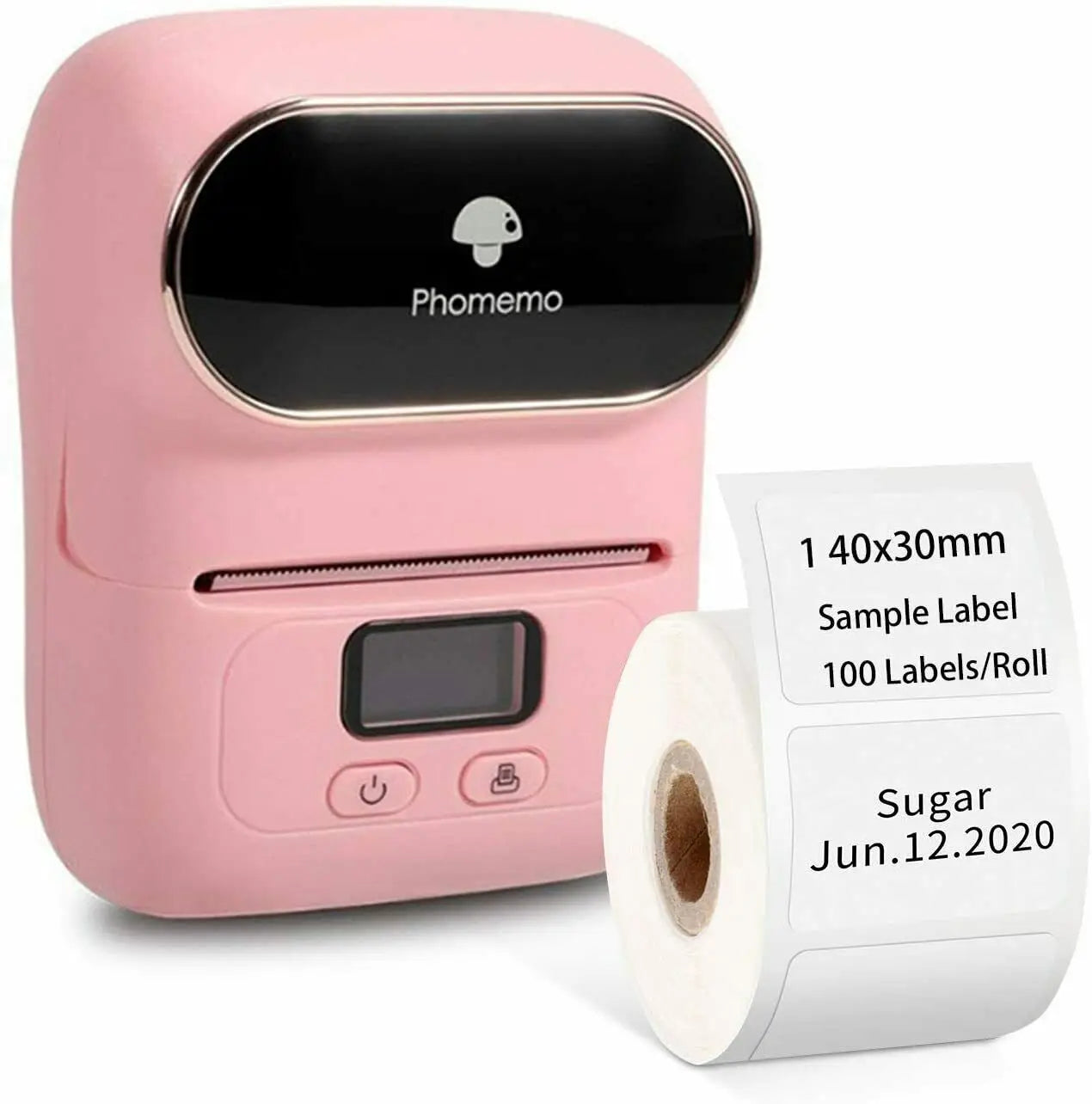 Phomemo M110 Self-adhesive Smart Thermal Label Printer for Business,Barcode Label, Price Tag, Address Wireless Sticker Printer