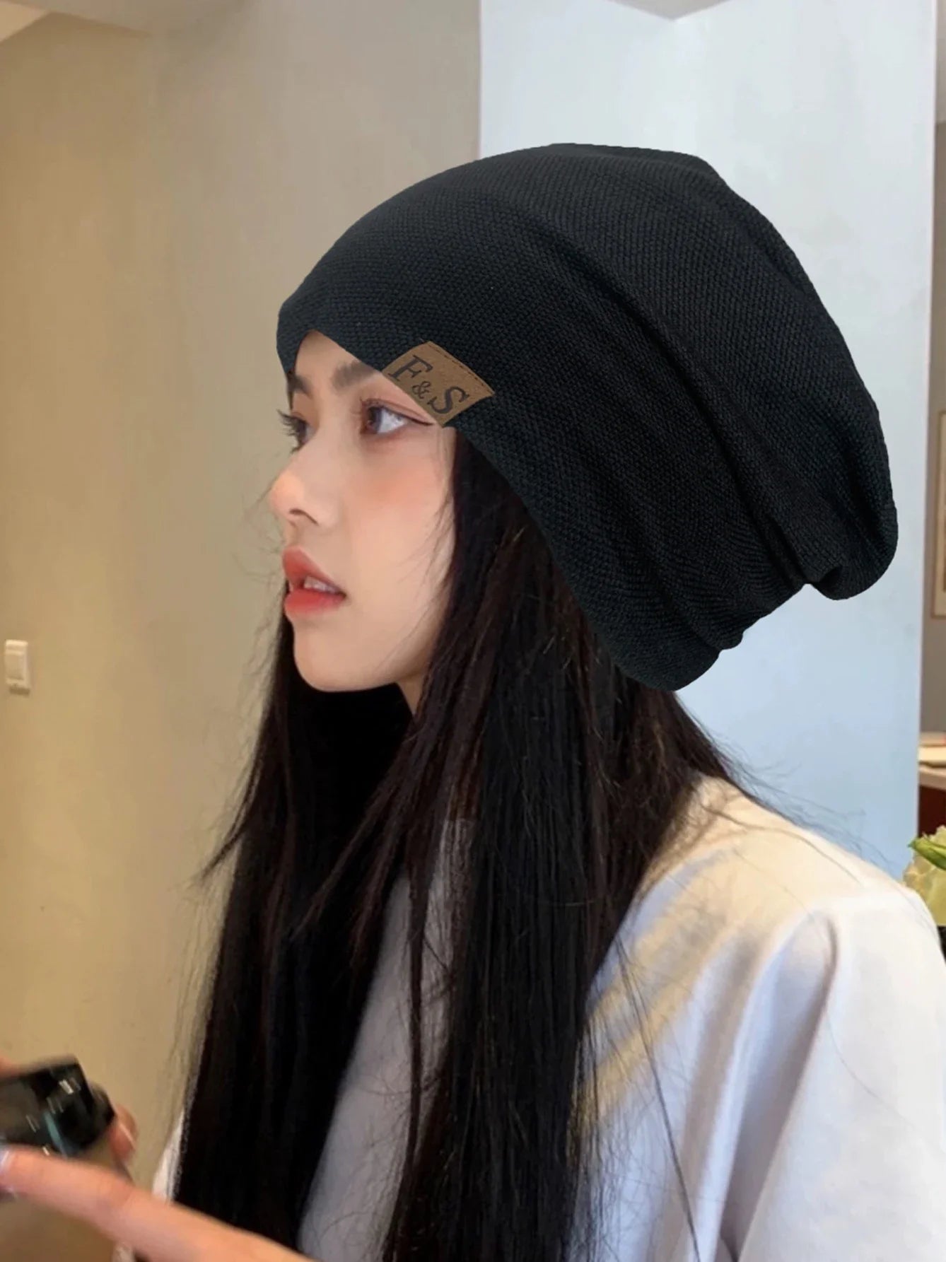 1pcs Warm Knitted Beanie Hat For Men And Women