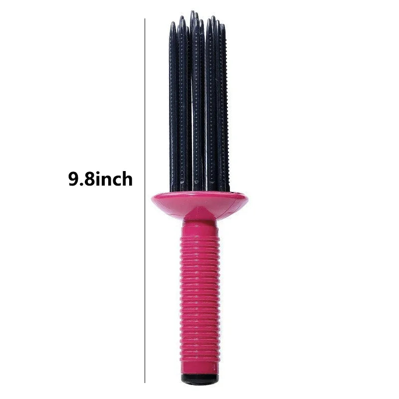 Air Volume Hair Fluffy Styling Curler Comb Hair Curler Comb Heatless Curling Roller Hair Styling Tools For Women roll comb
