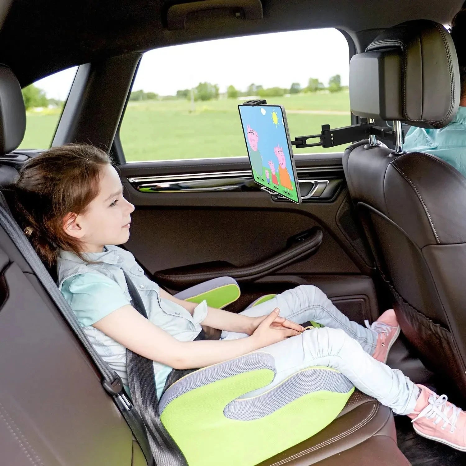 Telescopic Car Rear Pillow Phone Holder Tablet Rotating Car Seat Rear Stand Headrest Bracket for Phone Tablet 5 13 Inch