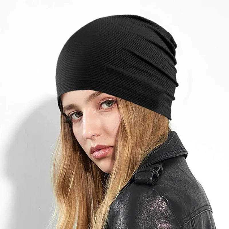 Lightweight Spandex Fashion Hat Cap Beanie