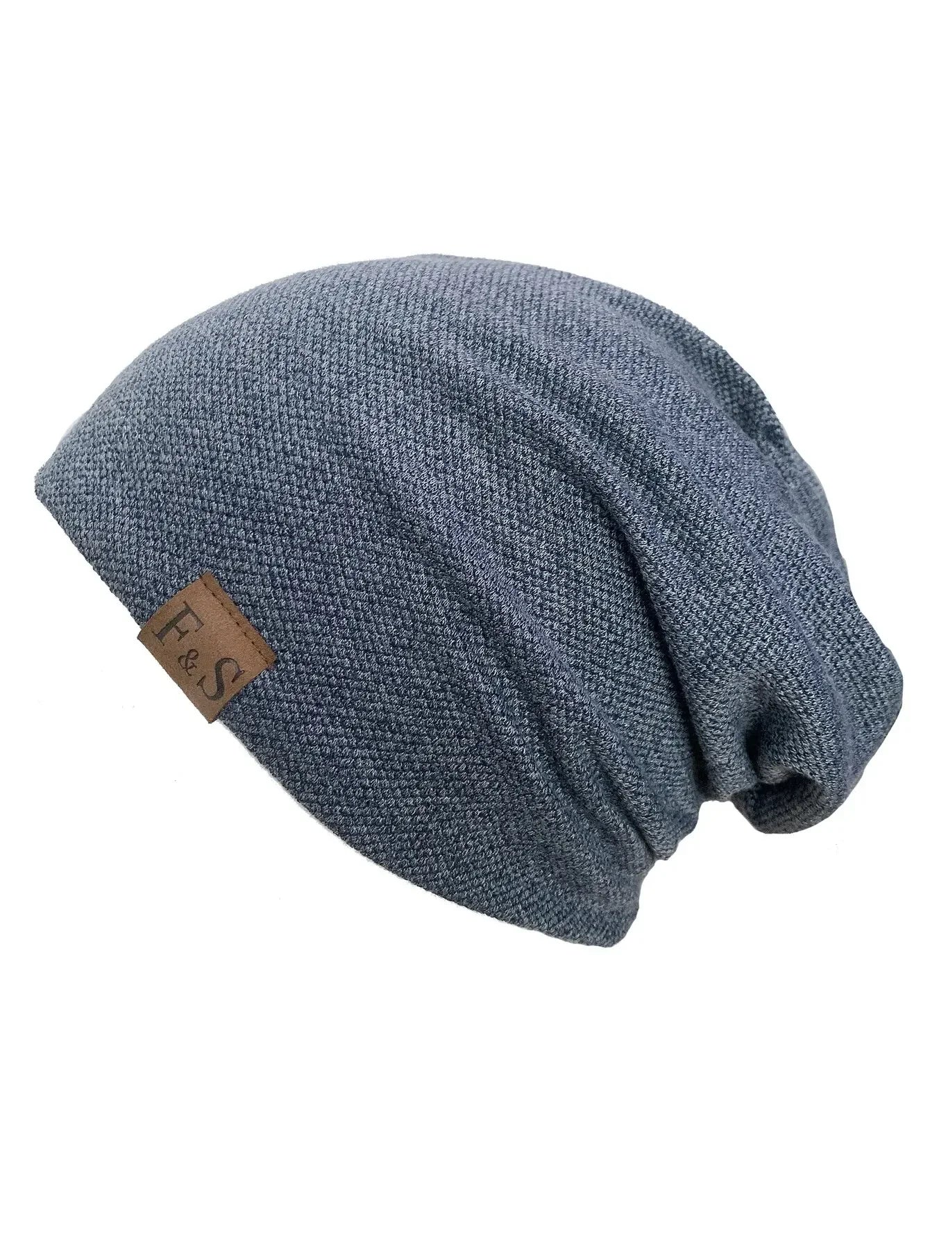 1pcs Warm Knitted Beanie Hat For Men And Women