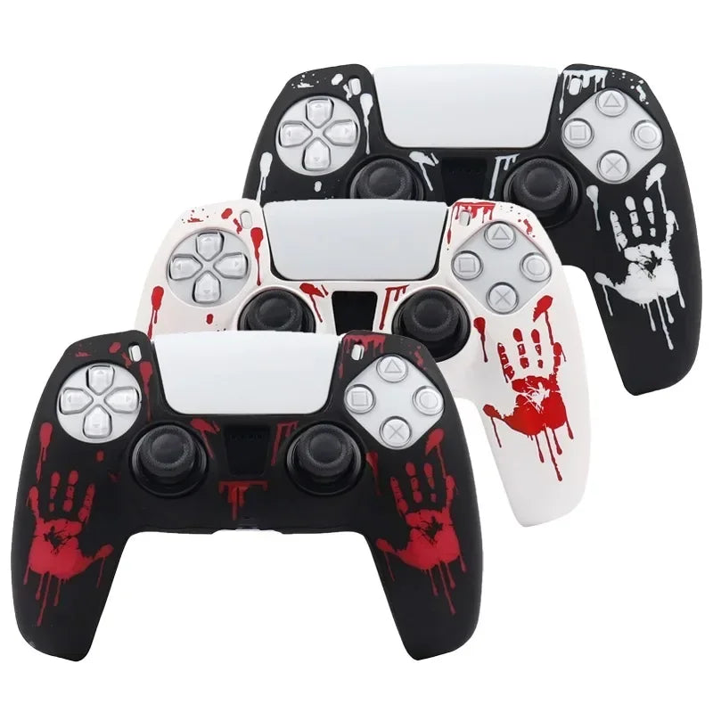 Protective Silicone Soft Control Cases For PS5 Controller Skin Cover Gamepad Joystick Games Accessories Covers