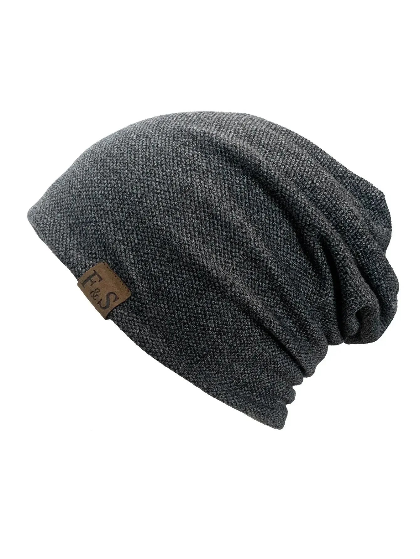 1pcs Warm Knitted Beanie Hat For Men And Women
