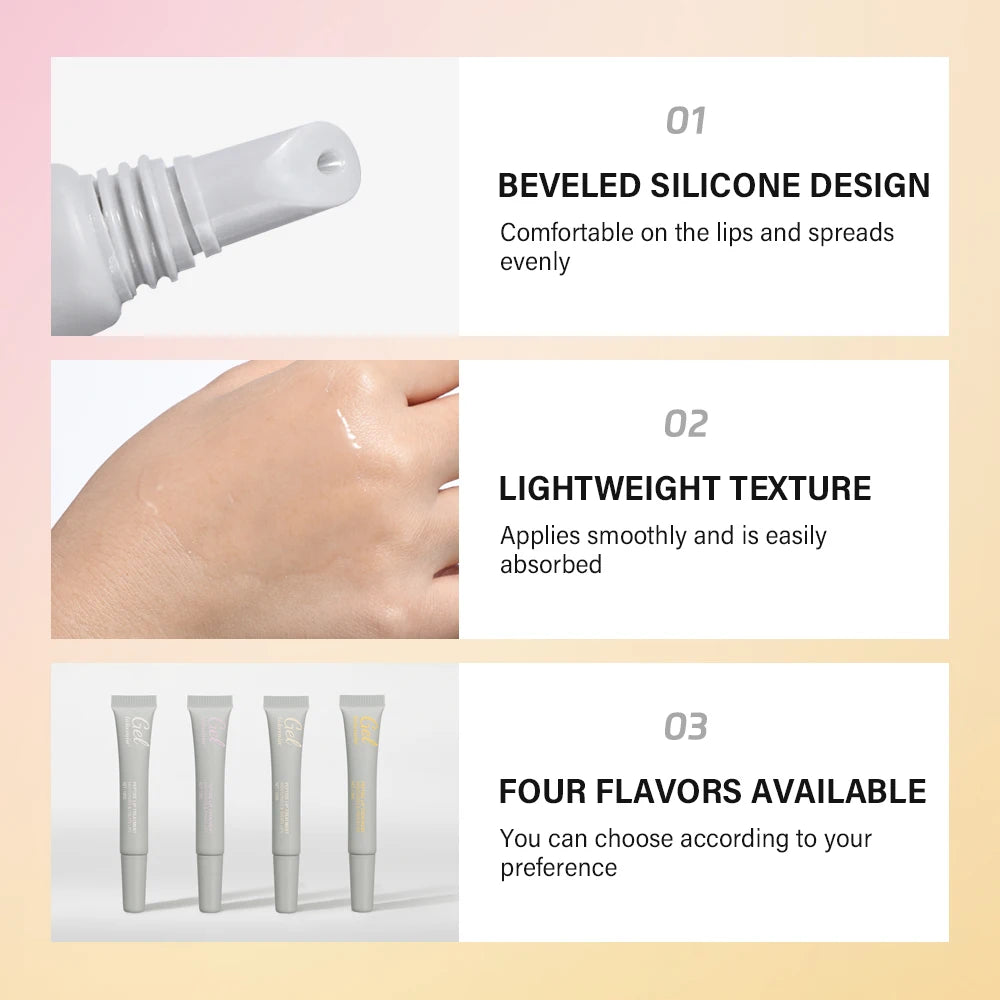 Peptide Lip Treatment Moisturizing Lip Mask Gel To Remove Dead Skin Lipstick Base Lip Cream Lip Care Mask 10ml