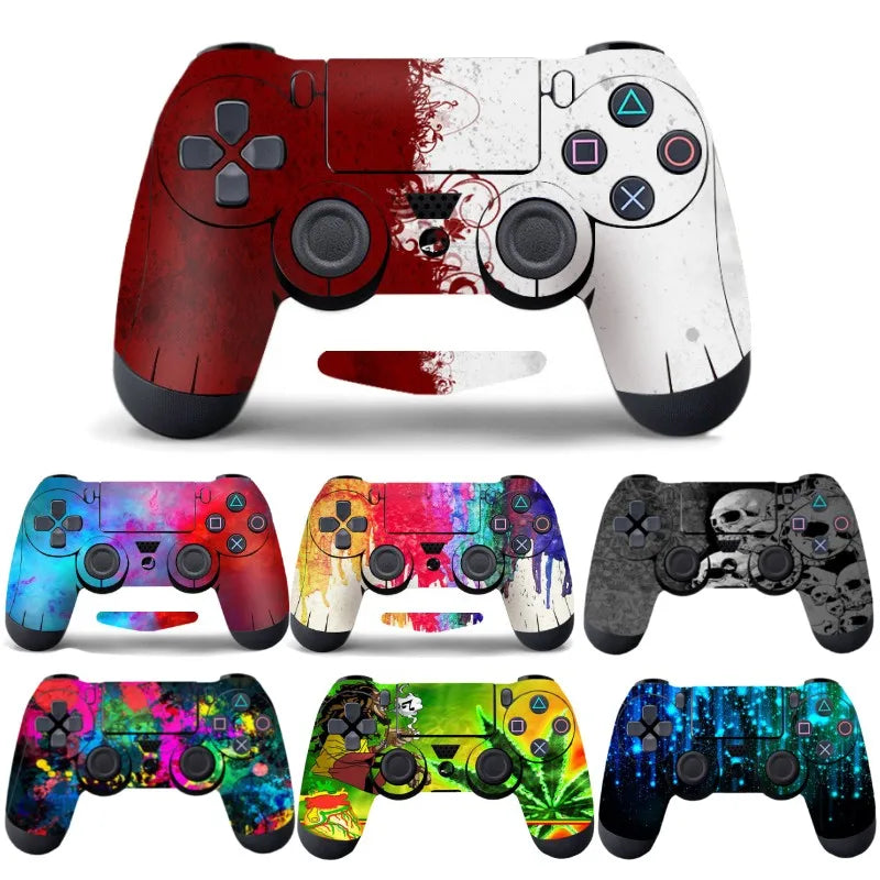 Sticker For SONY PlayStation 4 PS4 ps 4 Game Controller Console Joystick Gameing Accessories Protection Anti-slip Skin Stickers