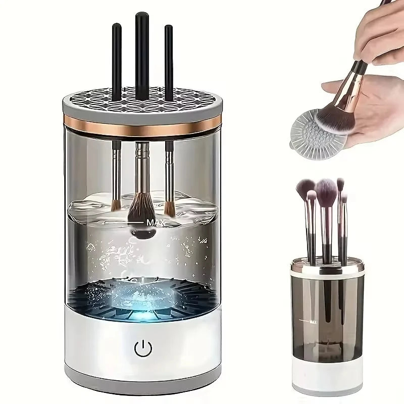 3 In 1 Electric Makeup Brush Cleaner USB Plug Portable Eyeshadow Brush Holder Holder Tools and Dryer Beauty Makeup Tools