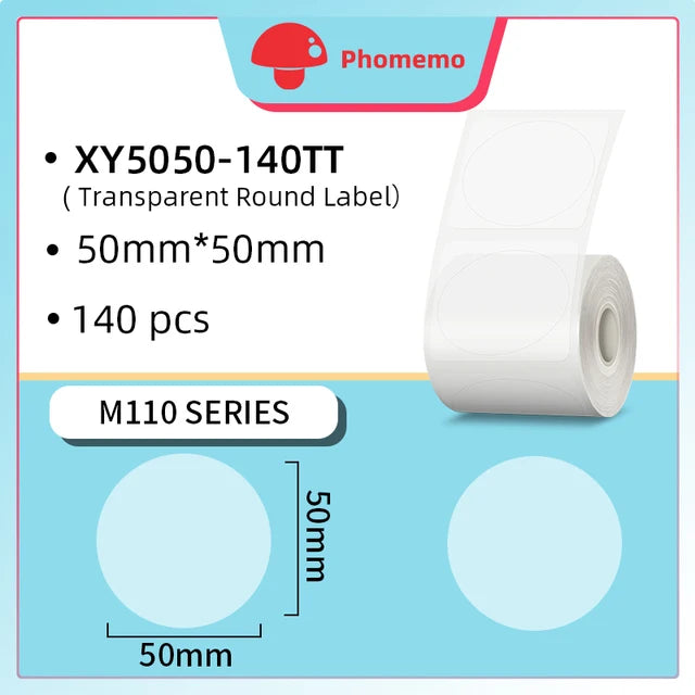 Phomemo M110 Self-adhesive Smart Thermal Label Printer for Business,Barcode Label, Price Tag, Address Wireless Sticker Printer