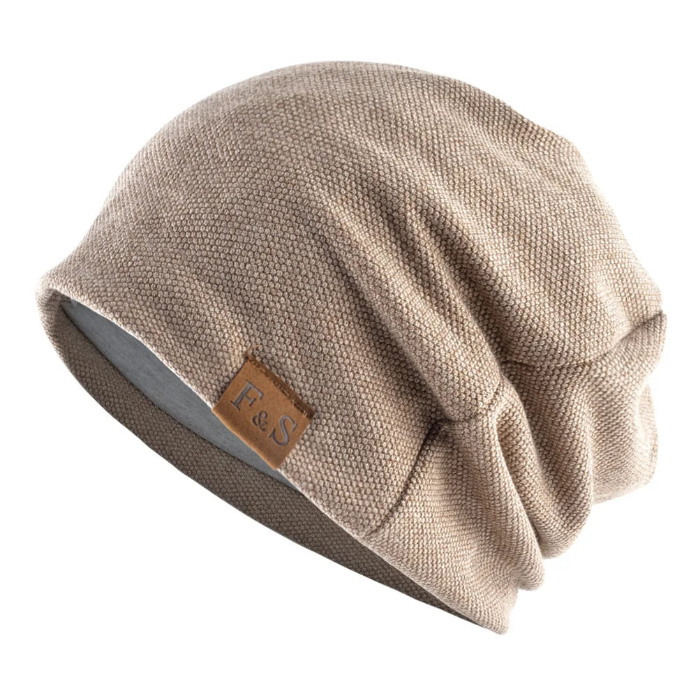 1pcs Warm Knitted Beanie Hat For Men And Women