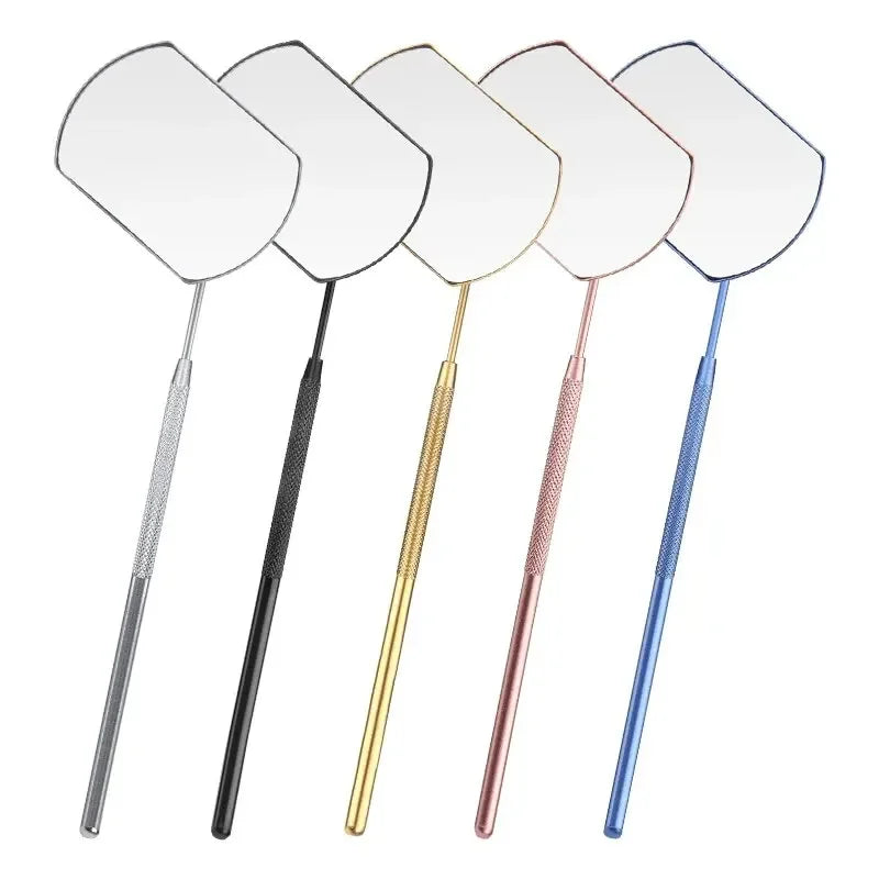 PCs Lash Extension Mirror Eyelash Extension Grafting Tools Stainless Steel Multifunction Checking Lash Mirror Beauty Makeup