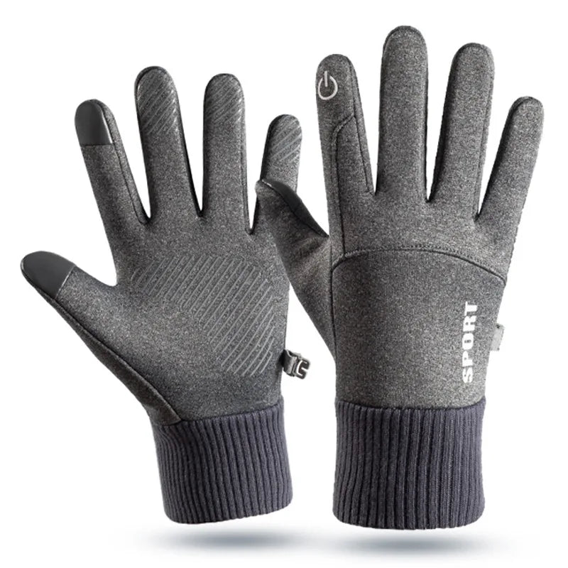 Winter Warm Full Fingers Waterproof Wind proof