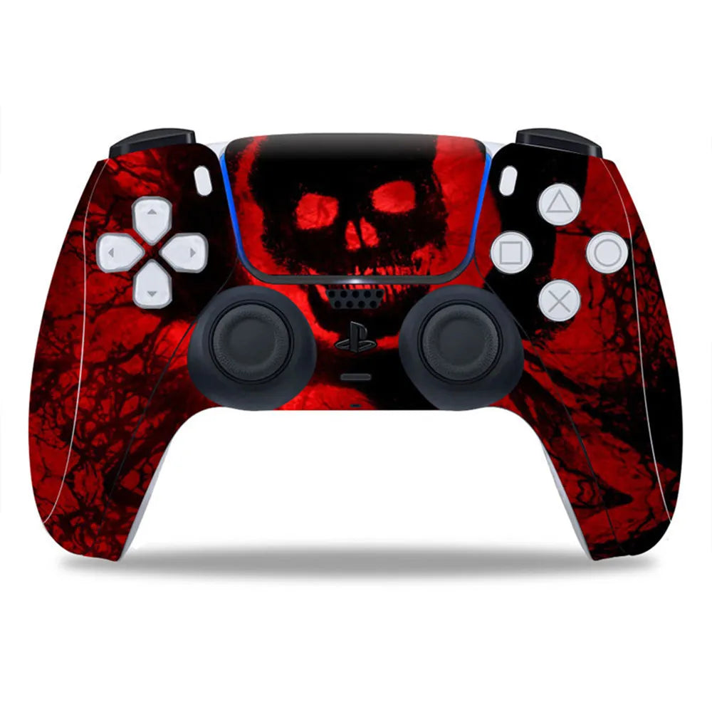 Dust-proof Skin Sticker Anti-slip Scratchproof Protective Stickers For PlayStation 5 PS5 Controller Joystick Decal Accessories