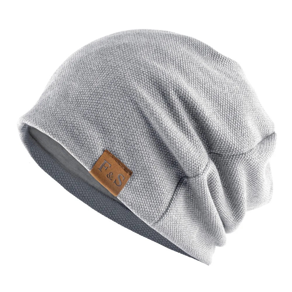 1pcs Warm Knitted Beanie Hat For Men And Women