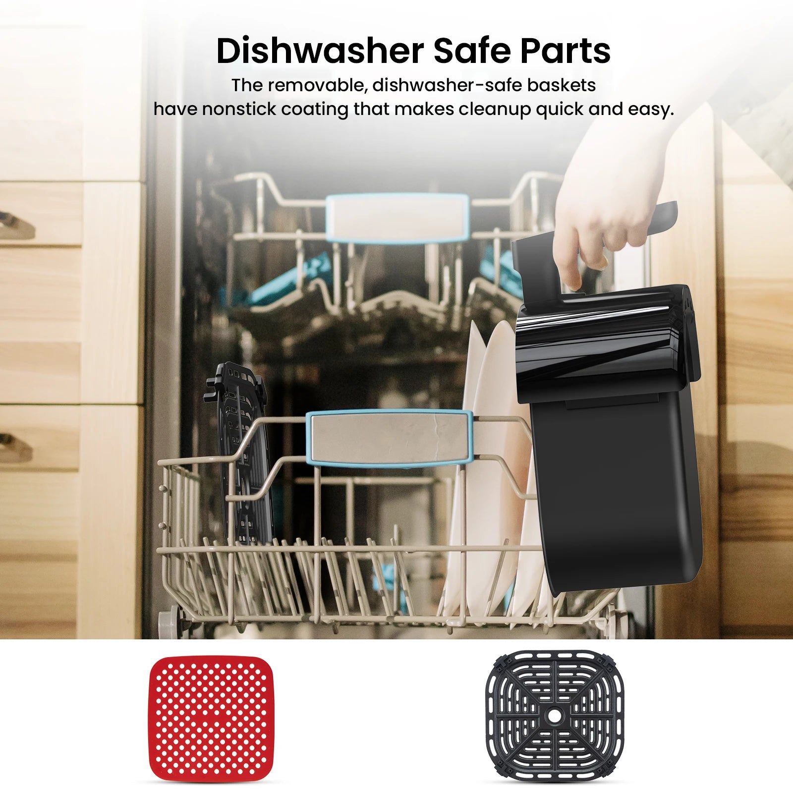 5 Quart Digital Display Air Fryer Toaster