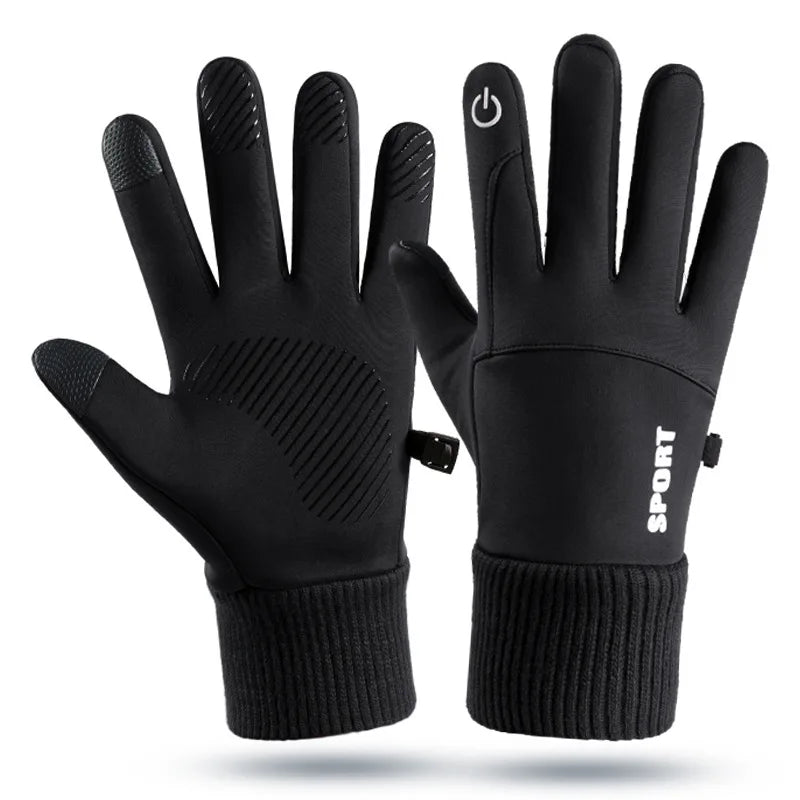 Winter Warm Full Fingers Waterproof Wind proof