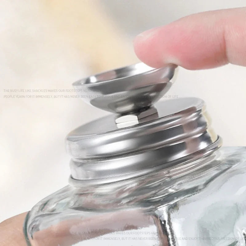 180ml Nail Refillable Bottles Empty Liquid Press Pump Dispenser Nail Art Polish Remover Storage Box Cleaner Makeup Manicure Tool