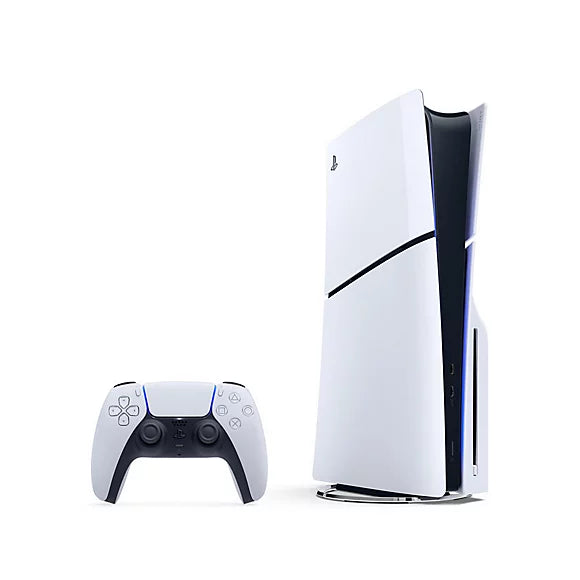 Sony playstation 5 console with wireless controller slim version