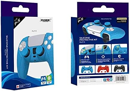 DOBE Silicone Protective Case for PlayStation 5 (Blue)